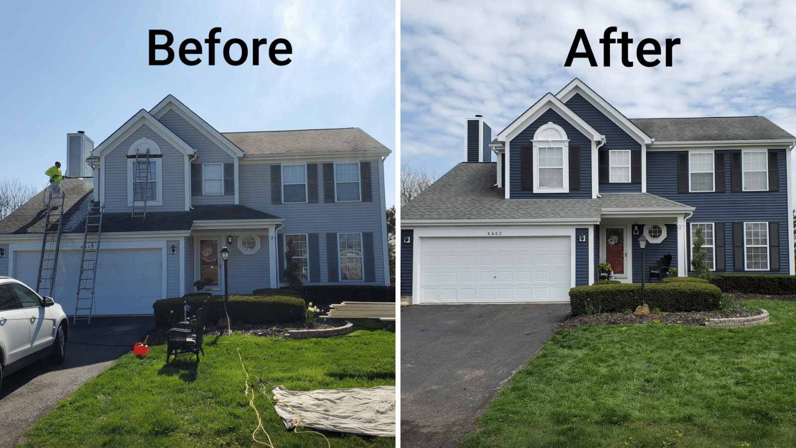 exterior painting perfected by sam the painter in columbus ohio
